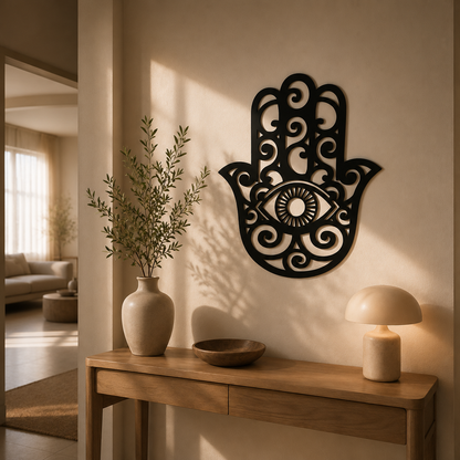 Main de Fatma en Métal 38*50cm