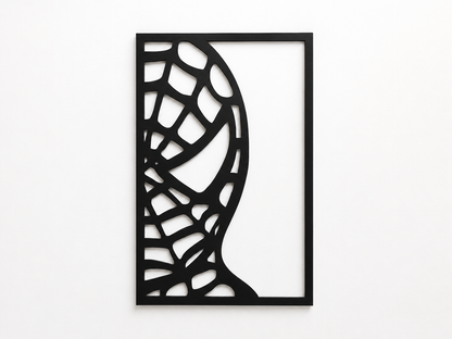Décoration Murale Abstraite en Métal 60*39cm