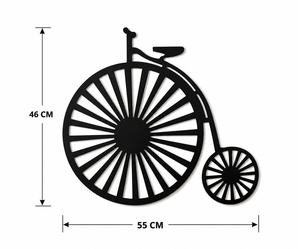 Vélo Vintage en Métal 55*46cm